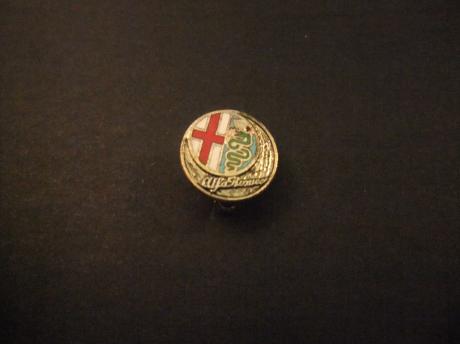 Alfa Romeo logo zilverkleurig